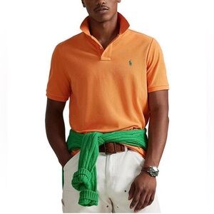 Ralph Lauren Men's Polo Shirt in Vibrant (Tennessee Vols) Orange